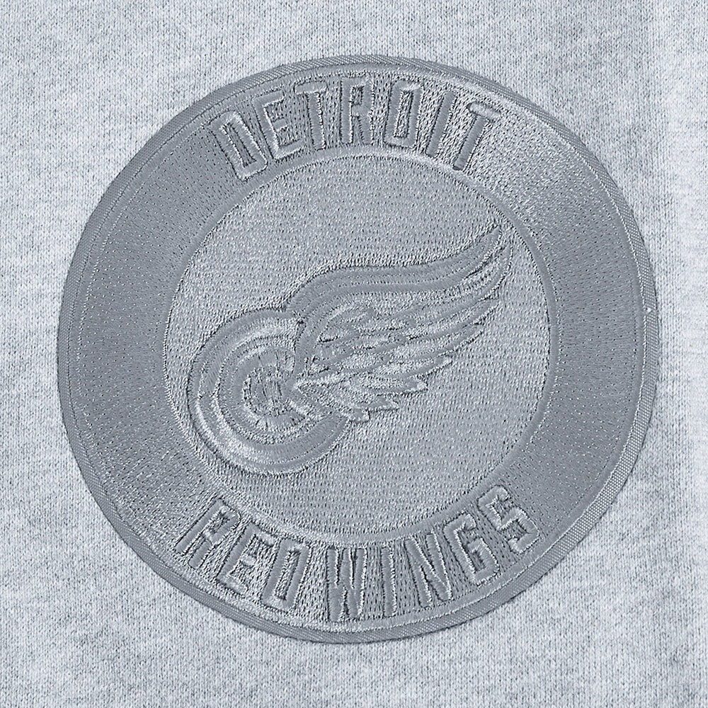 NHL DETROIT RED WINGS NEUTRAL MEN'S FLC SWEATPANT (DARK HEATHER GRAY)