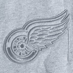 NHL DETROIT RED WINGS NEUTRAL MEN'S FLC SWEATPANT (DARK HEATHER GRAY)