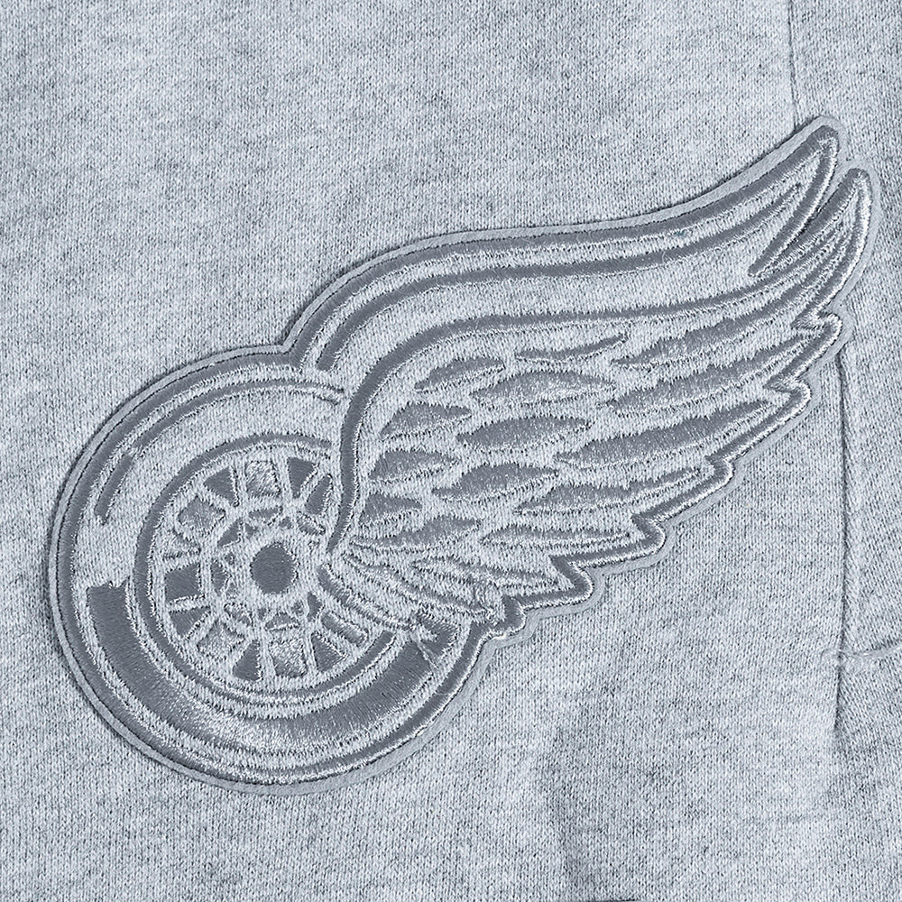 NHL DETROIT RED WINGS NEUTRAL MEN'S FLC SWEATPANT (DARK HEATHER GRAY)