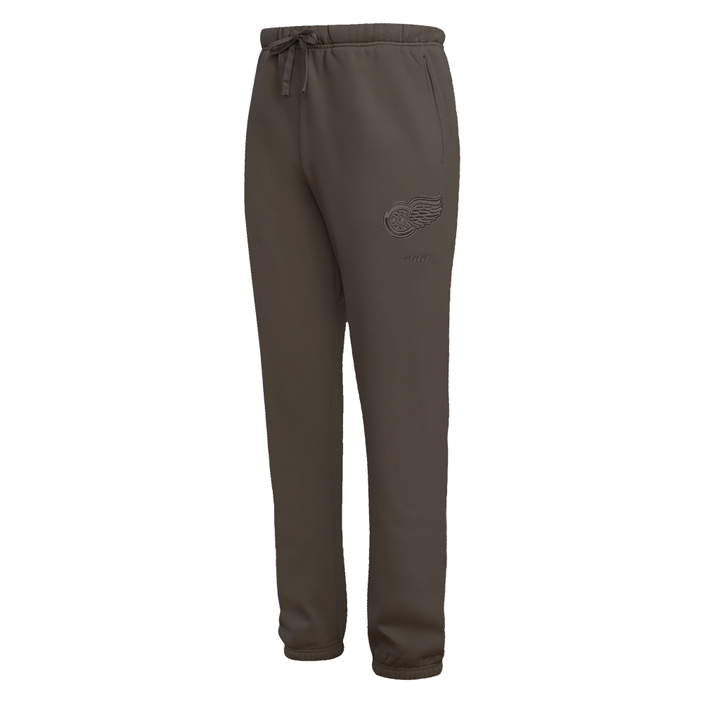 NHL DETROIT RED WINGS NEUTRAL MEN'S  FLC SWEATPANT (DARK TAUPE)