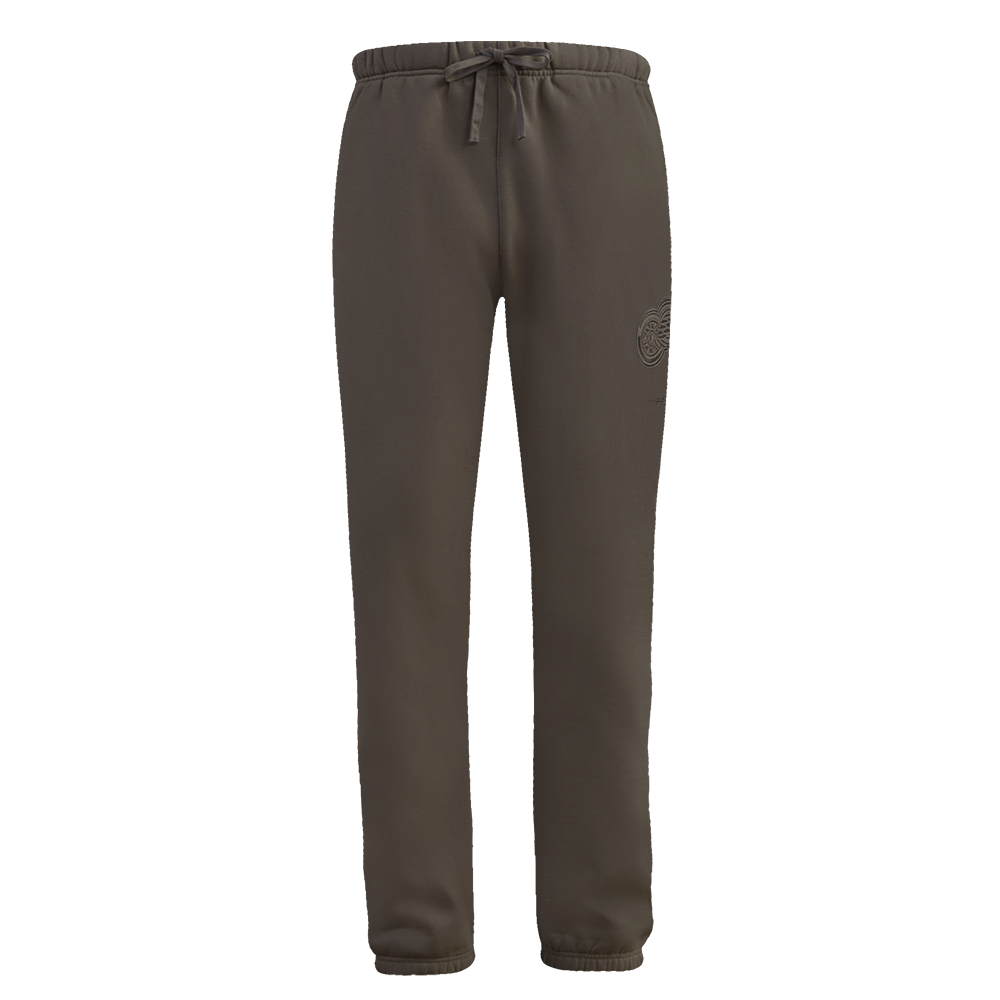 NHL DETROIT RED WINGS NEUTRAL MEN'S  FLC SWEATPANT (DARK TAUPE)
