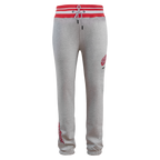 NHL DETROIT RED WINGS SCRIPT TAIL MEN'S RIB FLC SWEATPANT (HEATHER GRAY/RED)