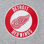 NHL DETROIT RED WINGS SCRIPT TAIL MEN'S RIB FLC SWEATPANT (HEATHER GRAY/RED)