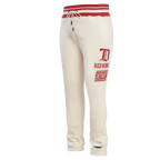 NHL DETROIT RED WINGS RETRO CLASSIC MEN'S FLC SWEATPANT (EGGSHELL/ RED)