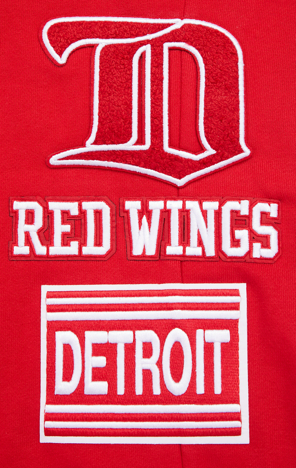 NHL DETROIT RED WINGS RETRO CLASSIC MEN'S FLC SWEATPANT (RED)