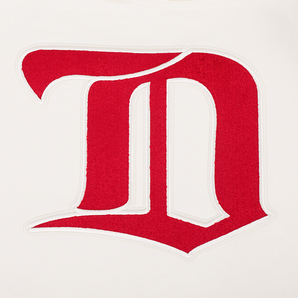 NHL DETROIT RED WINGS RETRO CLASSICS MEN'S SWEATSHIRT (EGGSHELL/ RED)