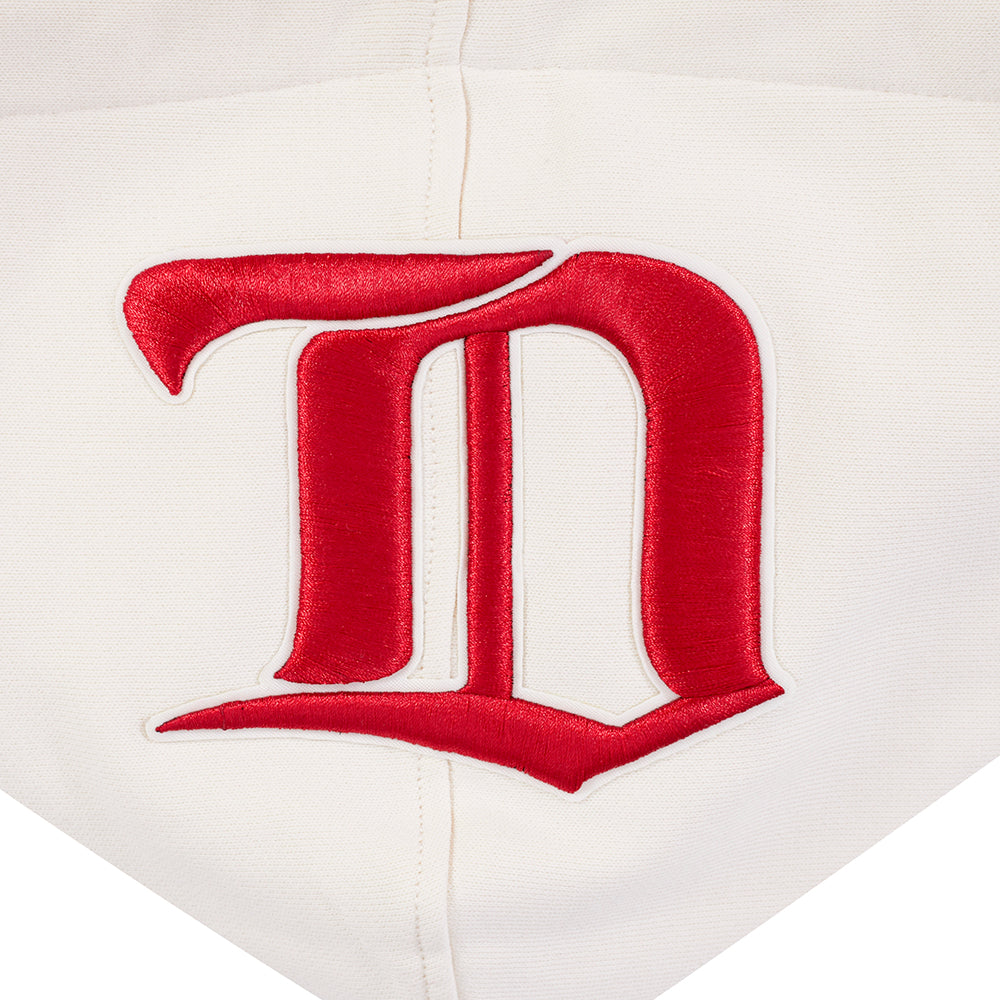 NHL DETROIT RED WINGS RETRO CLASSICS MEN'S SWEATSHIRT (EGGSHELL/ RED)
