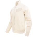 NHL DETROIT RED WINGS NEUTRAL MEN'S  TWILL JACKET (EGGSHELL)