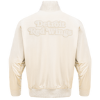 NHL DETROIT RED WINGS NEUTRAL MEN'S  TWILL JACKET (EGGSHELL)