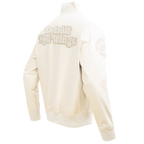 NHL DETROIT RED WINGS NEUTRAL MEN'S  TWILL JACKET (EGGSHELL)