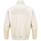NHL DETROIT RED WINGS NEUTRAL MEN'S  TWILL JACKET (EGGSHELL)