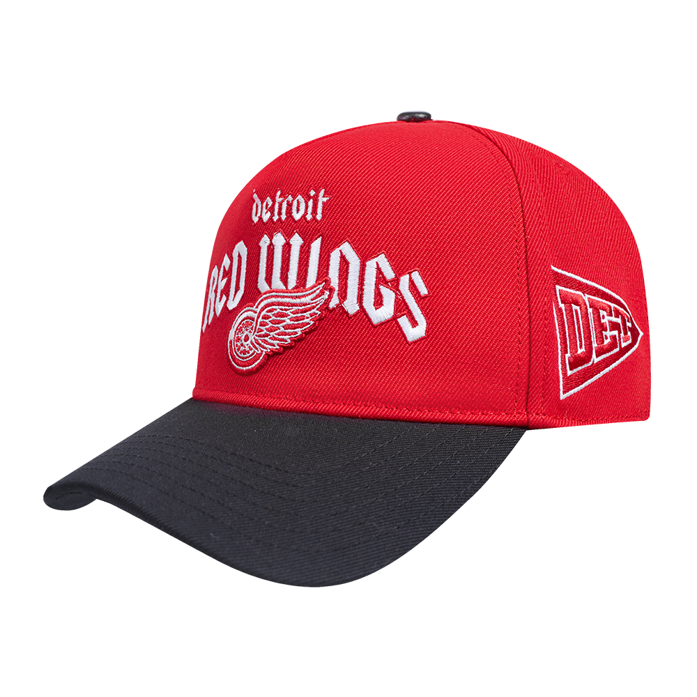 NHL DETROIT RED WINGS CITY TOUR ESSENTIAL CURVED VISOR SNAPBACK (RED)