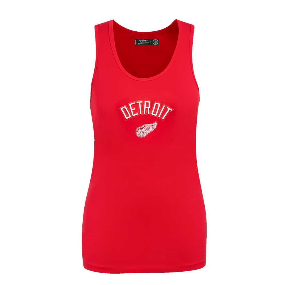 NHL DETROIT RED WINGS CLASSIC WOMEN'S RELAXED FIT RACERBACK (RED)
