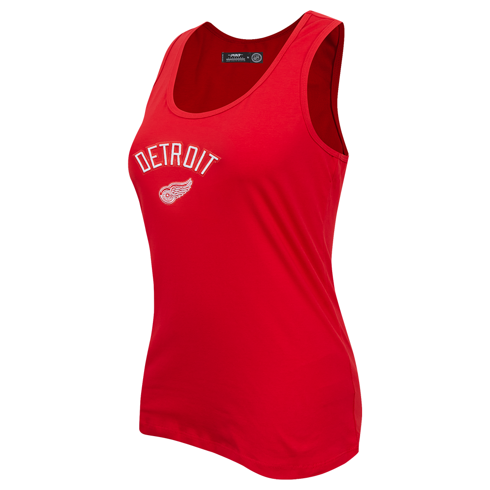NHL DETROIT RED WINGS CLASSIC WOMEN'S RELAXED FIT RACERBACK (RED)