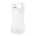 NHL DETROIT RED WINGS CLASSIC CAMISOLE DOS NAGEUR À COUPE DÉCONTRACTÉE POUR FEMME (BLANC)