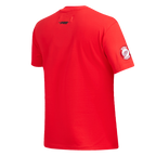 NHL DETROIT RED WINGS CLASSIC SHORT SLEEVE WOMEN'S SINGLE JERSEY SLIM FIT TEE (RED)