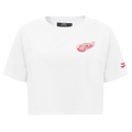 NHL DETROIT RED WINGS CLASSIC WOMEN'S BOXY TEE (WHITE)