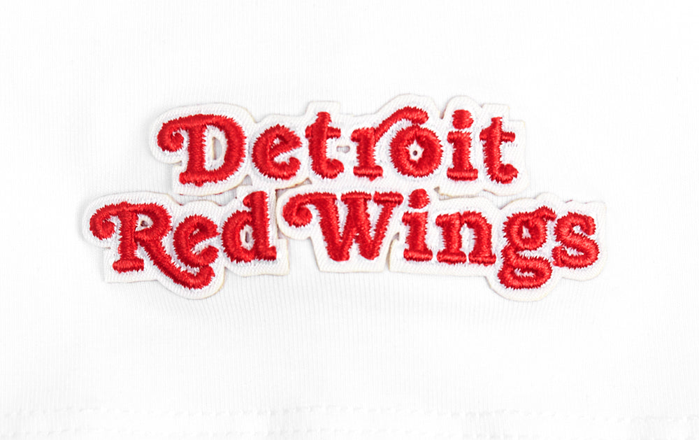 NHL DETROIT RED WINGS CLASSIC WOMEN'S BOXY TEE (WHITE)