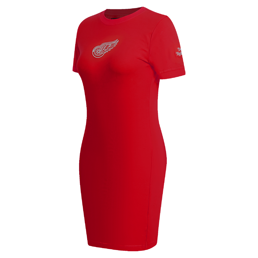 NHL DETROIT RED WINGS CLASSIC WOMEN'S BODYCON DRESS (RED)