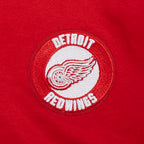 NHL DETROIT RED WINGS CLASSIC ROBE À CAPUCHON EN MOLLETON POUR FEMME (ROUGE)