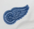 NHL DETROIT RED WINGS VARSITY BLUES WOMEN'S CREWNECK (LINEN)