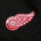 NHL DETROIT RED WINGS WINGSPAN WOMEN'S FLC CREWNECK (BLACK)
