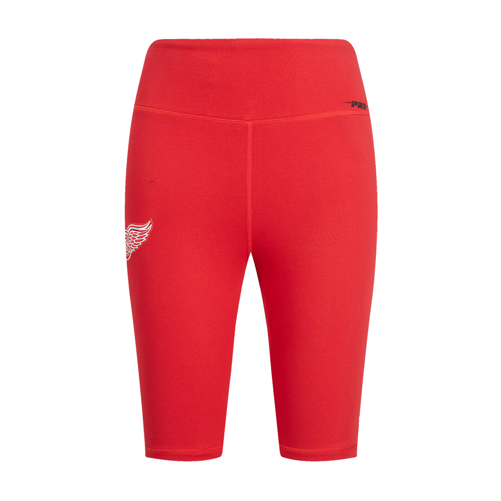 NHL DETROIT RED WINGS CLASSIC WOMEN'S COTTON BIKE SHORT (RED)