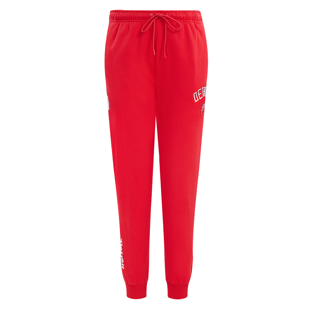 NHL DETROIT RED WINGS CLASSIC PANTALON OUATÉ EN MOLLETON POUR FEMME (ROUGE)