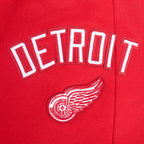NHL DETROIT RED WINGS CLASSIC PANTALON OUATÉ EN MOLLETON POUR FEMME (ROUGE)