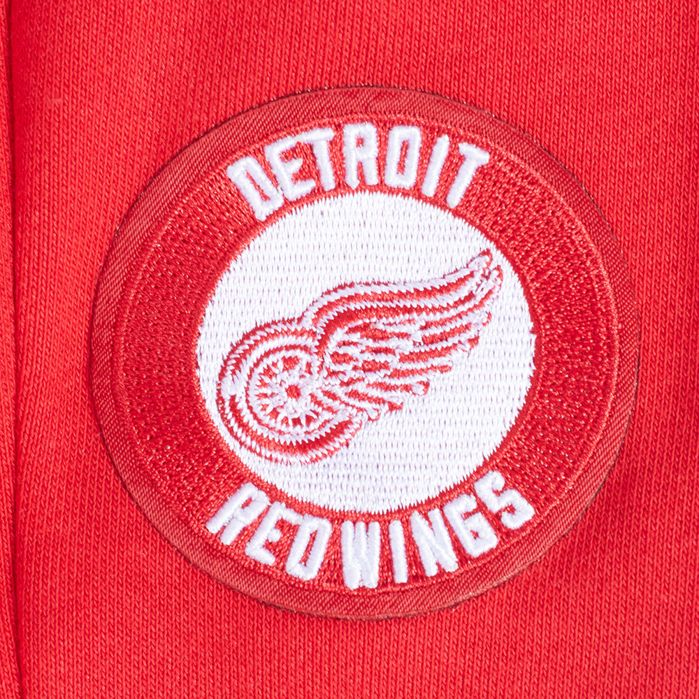NHL DETROIT RED WINGS CLASSIC PANTALON OUATÉ EN MOLLETON POUR FEMME (ROUGE)