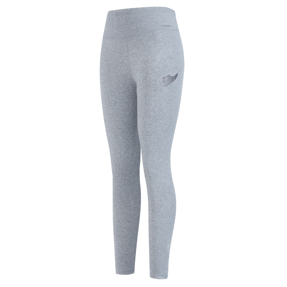 NHL DETROIT RED WINGS NEUTRAL HIGH WAIST JERSEY LEGGING (DARK HEATHER GRAY)