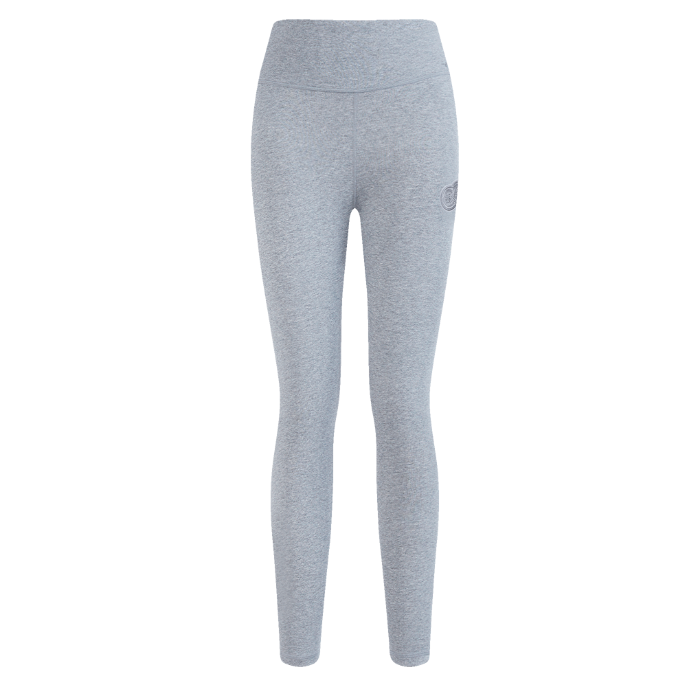 NHL DETROIT RED WINGS NEUTRAL HIGH WAIST JERSEY LEGGING (DARK HEATHER GRAY)