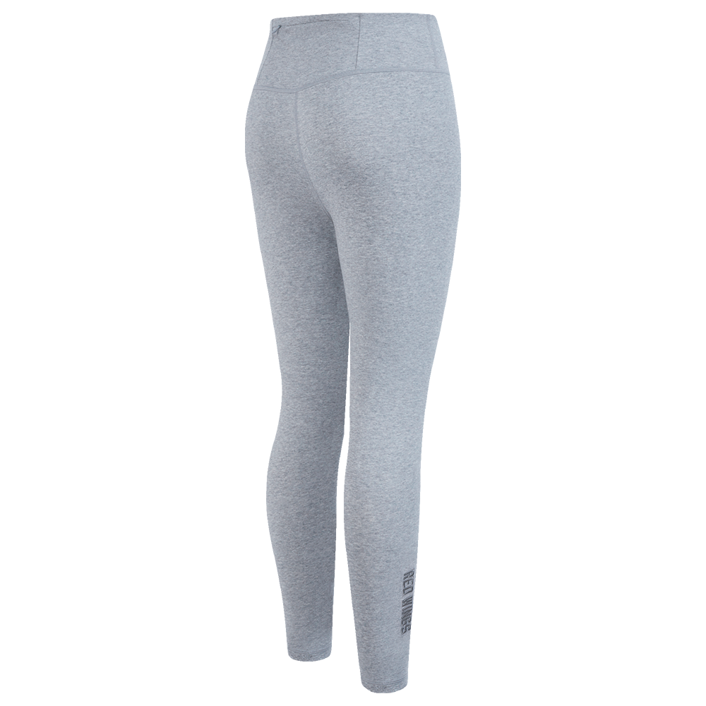 NHL DETROIT RED WINGS NEUTRAL HIGH WAIST JERSEY LEGGING (DARK HEATHER GRAY)