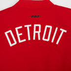 NHL DETROIT RED WINGS CLASSIC WOMEN'S WOOL VARSITY JACKET (RED/WHITE)