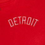 NHL DETROIT RED WINGS CLASSIC WOMEN'S WOOL VARSITY JACKET (RED/WHITE)