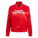 NHL DETROIT RED WINGS CLASSIC WOMEN'S SATIN JACKET (RED)