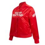 NHL DETROIT RED WINGS CLASSIC WOMEN'S SATIN JACKET (RED)