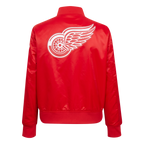NHL DETROIT RED WINGS CLASSIC WOMEN'S SATIN JACKET (RED)
