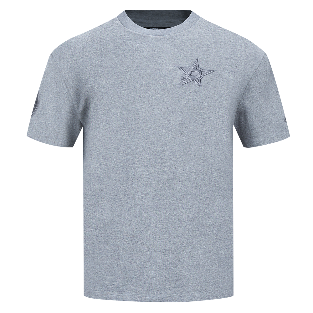 NHL DALLAS STARS NEUTRAL MEN'S  CJ DROP SHOULDER TEE (DARK HEATHER GRAY)