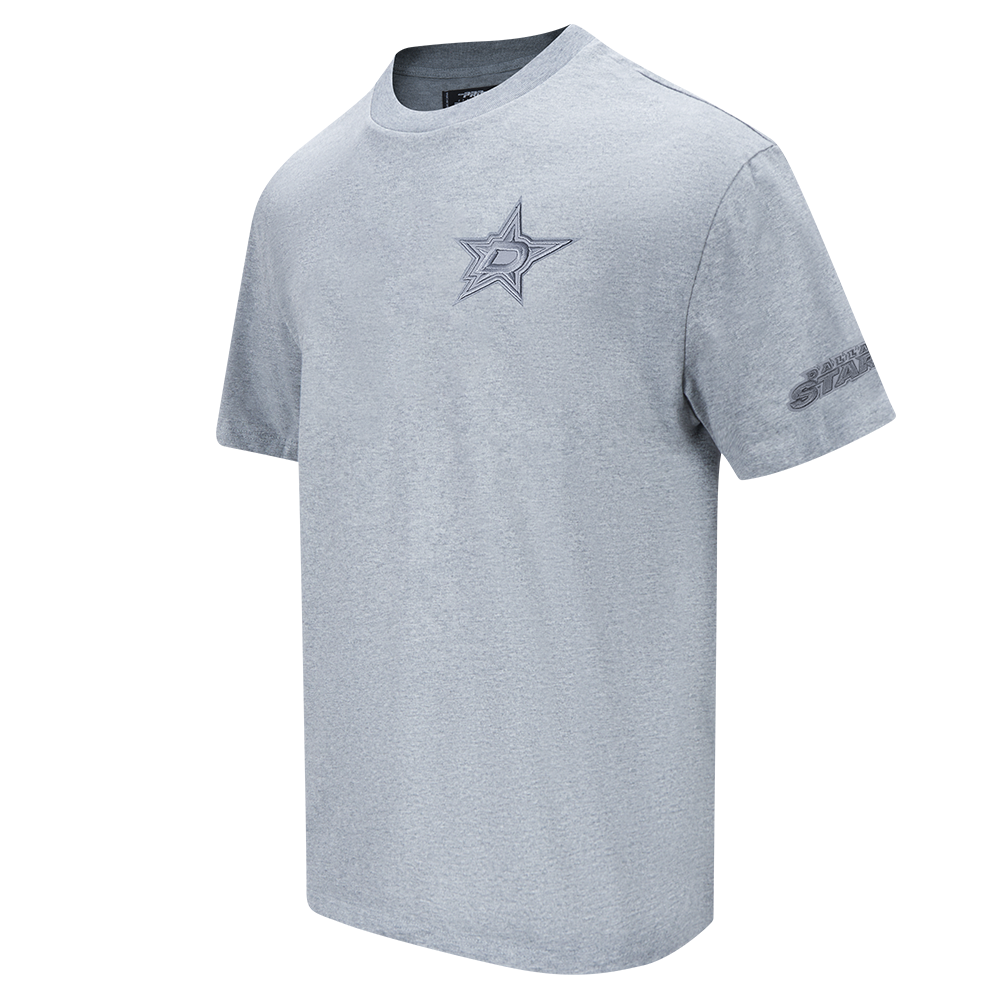 NHL DALLAS STARS NEUTRAL MEN'S  CJ DROP SHOULDER TEE (DARK HEATHER GRAY)