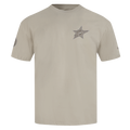 NHL DALLAS STARS NEUTRAL T-SHIRT EN JERSEY DE COTON À ÉPAULES TOMBANTES POUR HOMME (TAUPE)