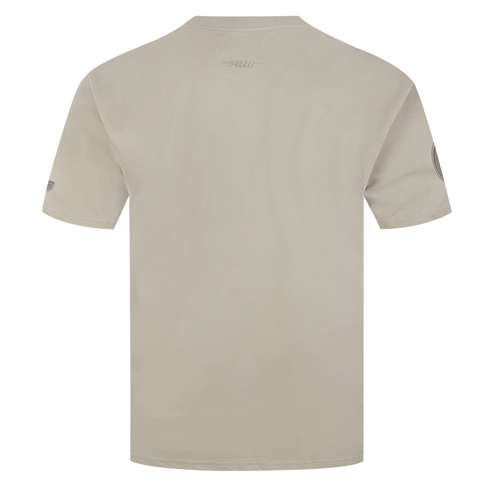 NHL DALLAS STARS NEUTRAL T-SHIRT EN JERSEY DE COTON À ÉPAULES TOMBANTES POUR HOMME (TAUPE)