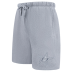 NHL DALLAS STARS NEUTRAL MEN'S  MEN'S FLC SHORT (DARK HEATHER GRAY)