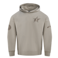 NHL DALLAS STARS NEUTRAL MEN'S DROP SHOULDER FLC PO HOODIE (TAUPE)