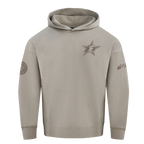 NHL DALLAS STARS NEUTRAL MEN'S DROP SHOULDER FLC PO HOODIE (TAUPE)