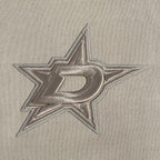 NHL DALLAS STARS NEUTRAL MEN'S DROP SHOULDER FLC PO HOODIE (TAUPE)