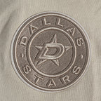 NHL DALLAS STARS NEUTRAL MEN'S DROP SHOULDER FLC PO HOODIE (TAUPE)