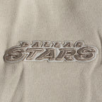 NHL DALLAS STARS NEUTRAL MEN'S DROP SHOULDER FLC PO HOODIE (TAUPE)
