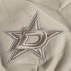 NHL DALLAS STARS NEUTRAL MEN'S DROP SHOULDER FLC PO HOODIE (TAUPE)