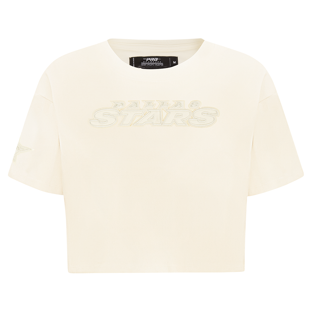 NHL DALLAS STARS NEUTRAL T-SHIRT À COUPE CARRÉE POUR FEMME (COQUILLE D'ŒUF)